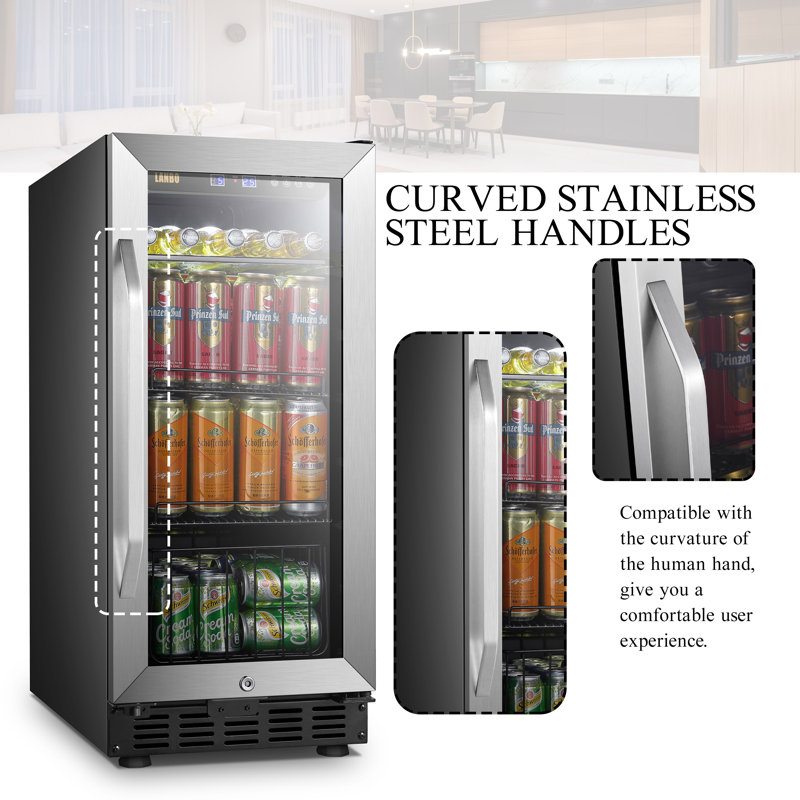 Lanbo Builtin Refrigeration 80 Cans (12 oz.) Convertible Beverage